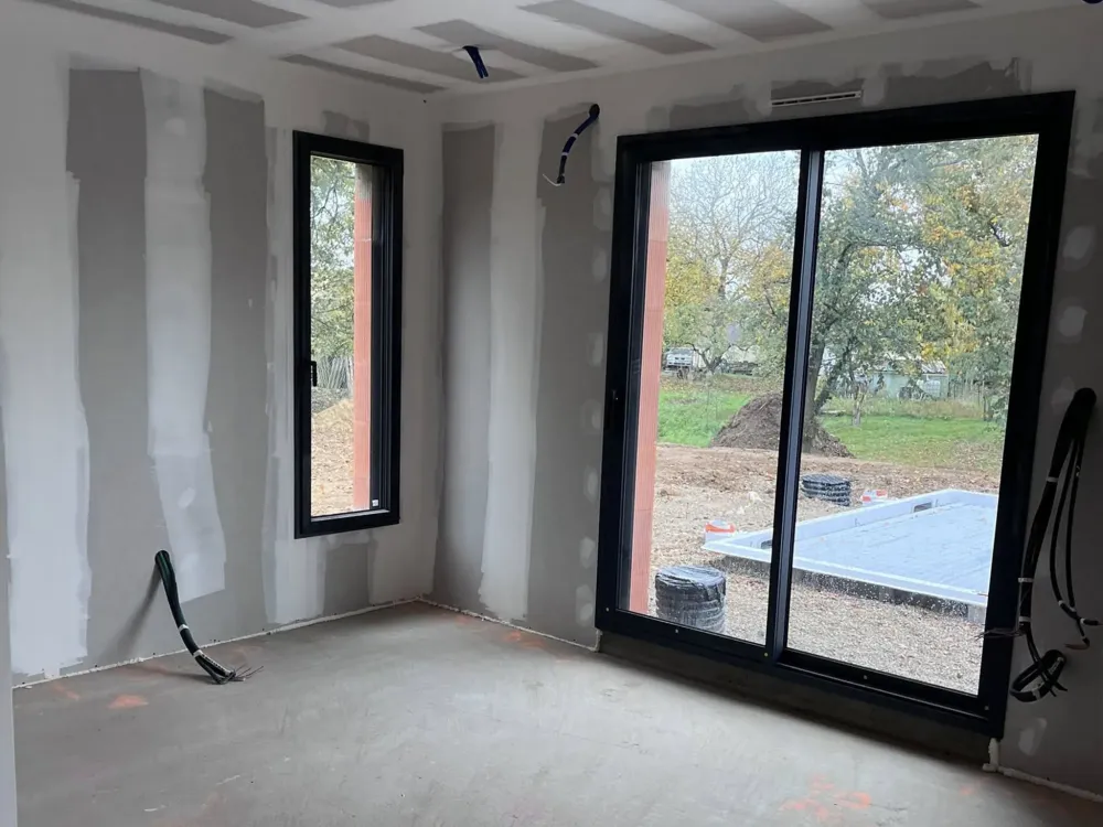 Pose de fenêtre à Ballon